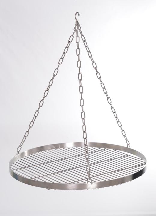 Actual product image Grilltante 90cm Stainless Steel Swivel Barbecue