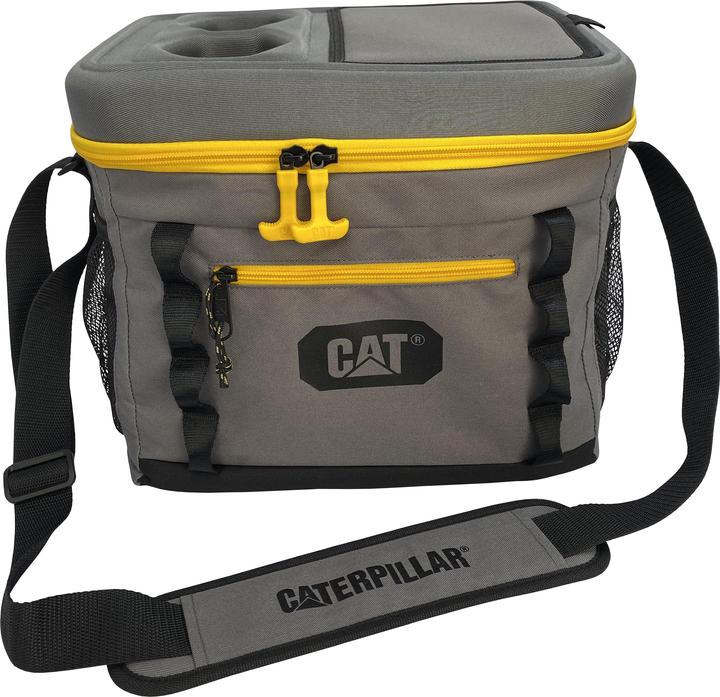 Produktbild Cat 24 Dosen Kühltasche mit Getränkehalter, Schnell-Luke (22.50 l)