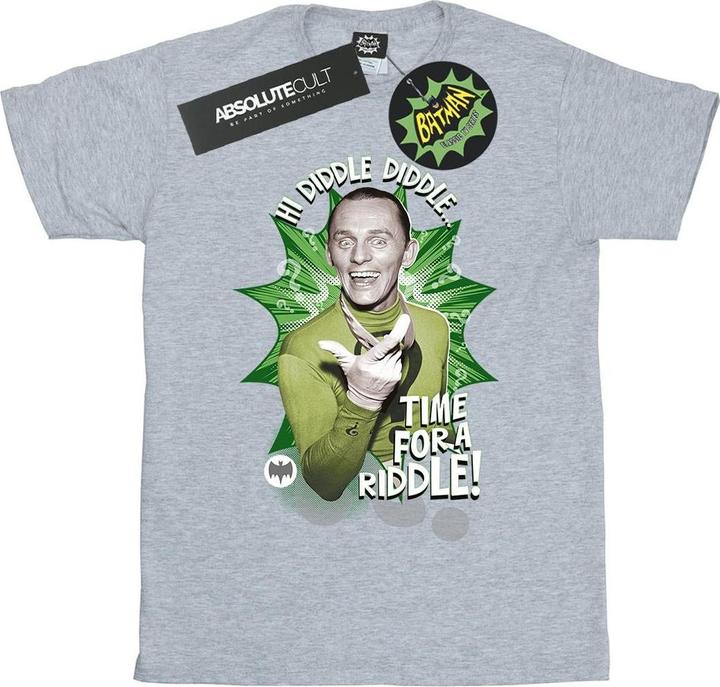 Batman TV Series The Riddler Time for a Riddle TShirt