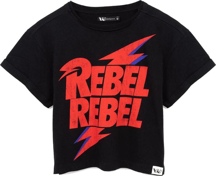 David Bowie Rebel Rebel kurzes TShirt