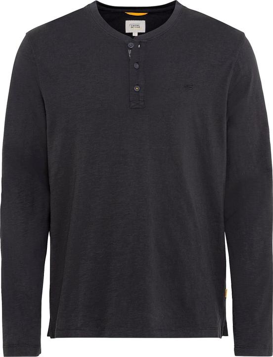 Camel Active Henleyshirt aus nachhaltigem Organic Cotton