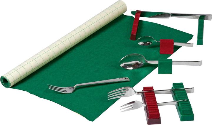 Produktbild Buchholz Besteckhalter für 64 Teile 70x45cm grün