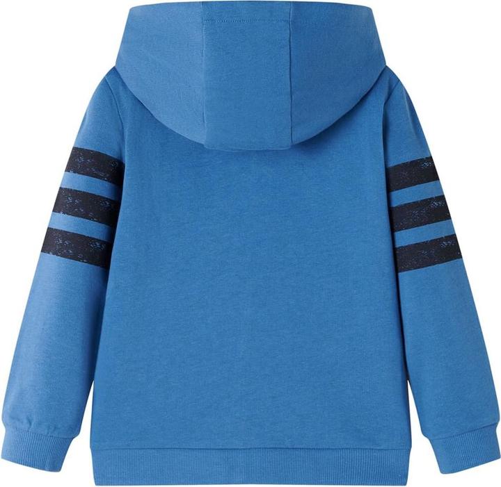 Image du produit VidaXL Sweat à capuche enfant bleu 104,Composition : 80% coton. 20 (104)