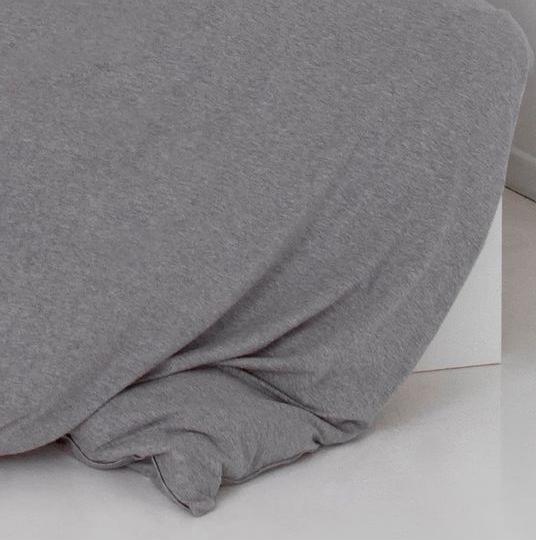 Actual product image Living Home Melange Jersey Uni (Bedding set, 50 x 70 cm, 160 x 210 cm)