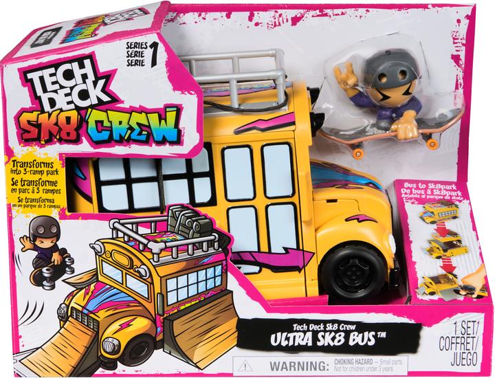 Tech TED ACS Dude SK8 Crew Playset GML