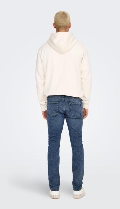 Actual product image Only & Sons ONSLOOM Niedrige Taille Slim Fit Jeans Slim Fit Jeans (W32/L30)