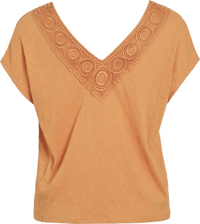 Image du produit Vila V-Ausschnitt Oberteil mit angeschnittenen Ärmeln (XL)