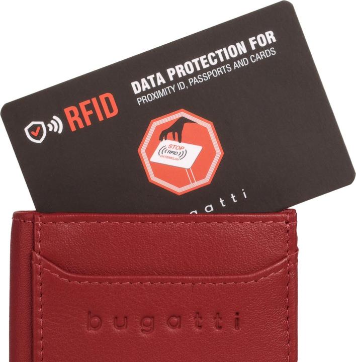 Actual product image Bugatti Secure Slim - RFID credit card holder