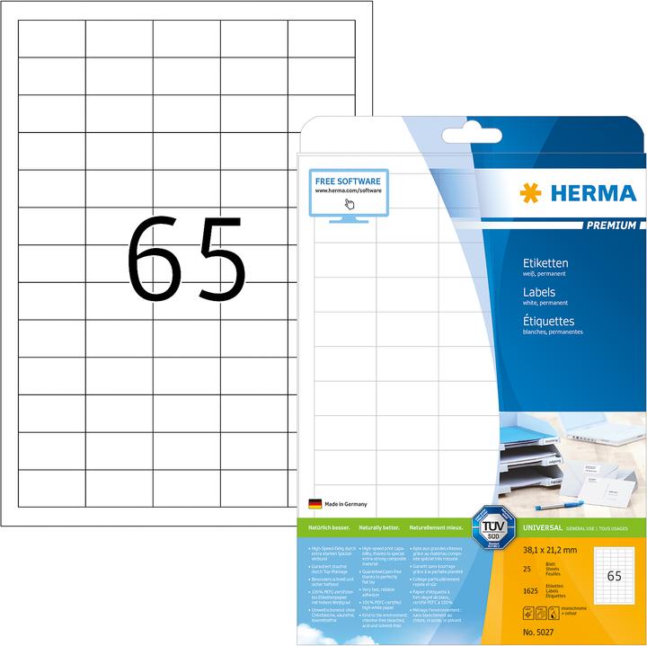 HERMA Universal labels A4