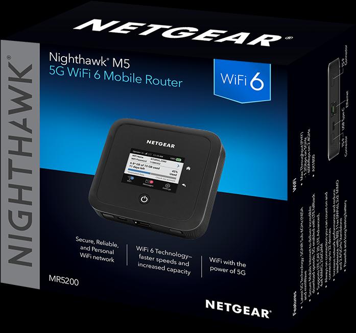 Actual product image Netgear Nighthawk M5