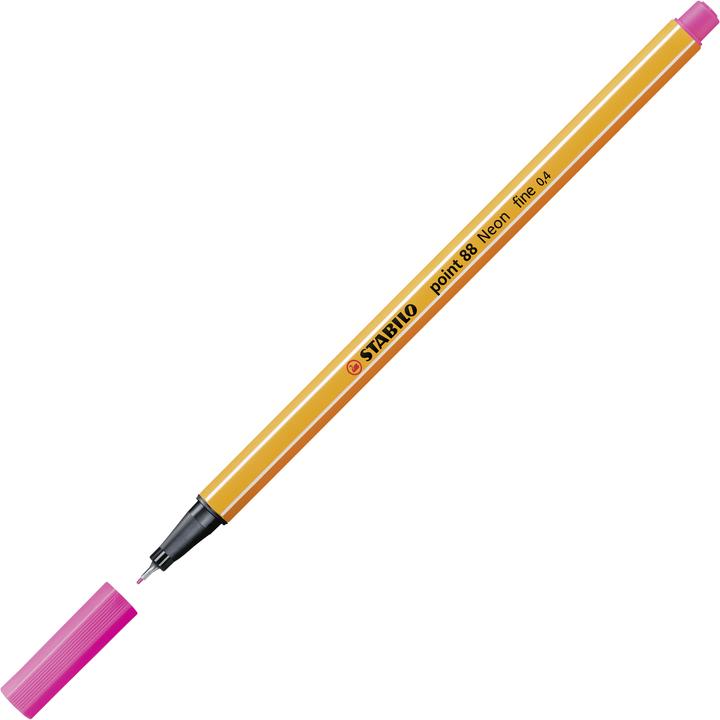 Actual product image STABILO point 88 Fineliner (Neon pink, 1 x)