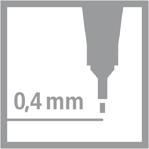 Produktbild STABILO point 88 Fineliner (Schwarz, 1 x)