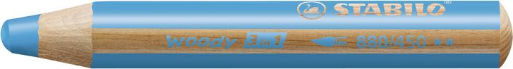 Produktbild STABILO woody 3 in 1 Buntstift (Cyanblau, 1 x)