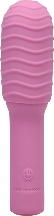 Actual product image Doc Johnson Pocket Rocket® Elite - Rechargeable with Removable Sleeve - Pink