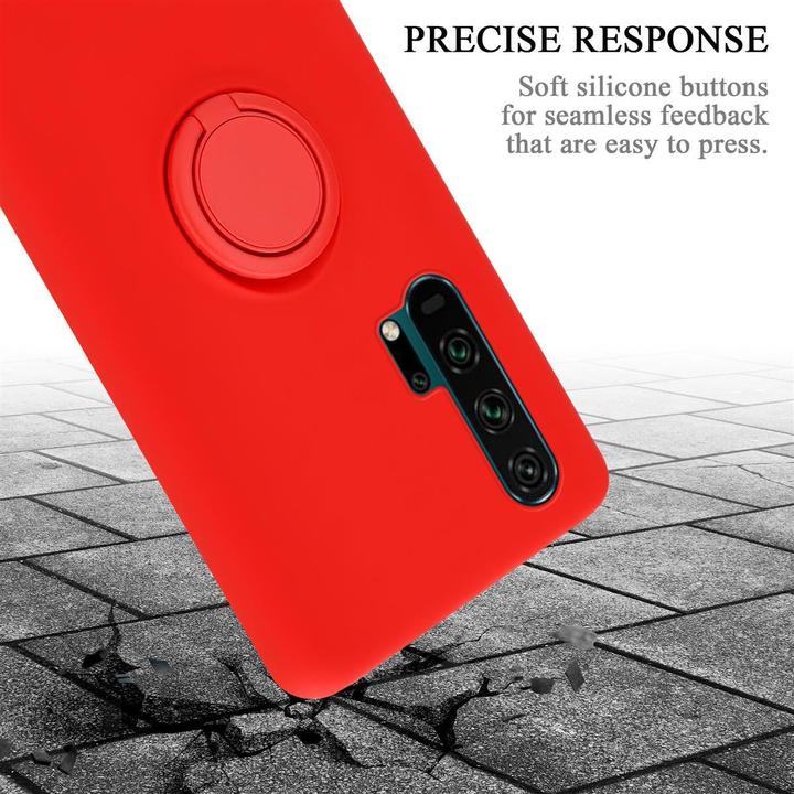 Productafbeelding Cadorabo TPU Vloeibare Ring Silicone Hoesje (Honor 20 Pro)