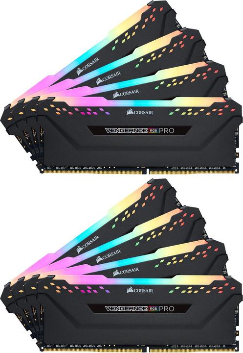 Produktbild Corsair Vengeance RGB Pro (8 x 32GB, 3200 MHz, DDR4-RAM, DIMM)