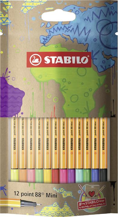 Produktbild STABILO point 88 Mini Fineliner (Sortiert)