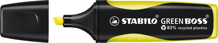 Image du produit STABILO Surligneur GREEN BOSS (Jaune, 2 mm, 1 x)
