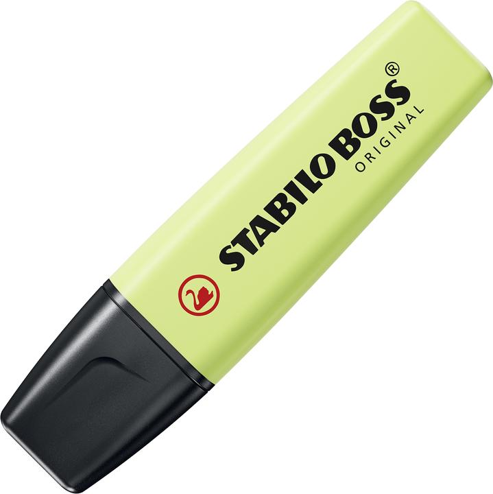 Image du produit STABILO Surligneur BOSS ORIGINAL Pastel (Jaune-vert, Vert, 5 mm, 1 x)