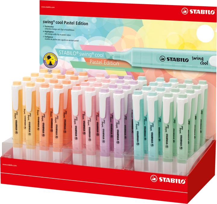 Actual product image STABILO Swing cool pastel edition (Assorted, 1 mm, 48 x)