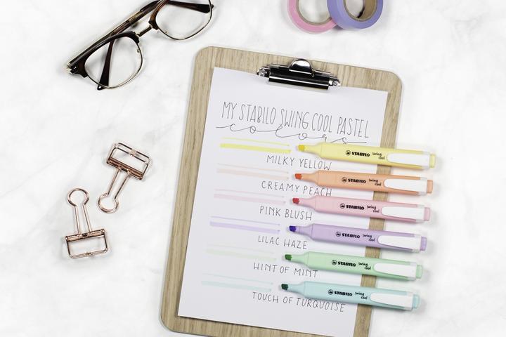 Actual product image STABILO Highlighter swing cool Pastel Edition (Green, 1 mm, 1 x)