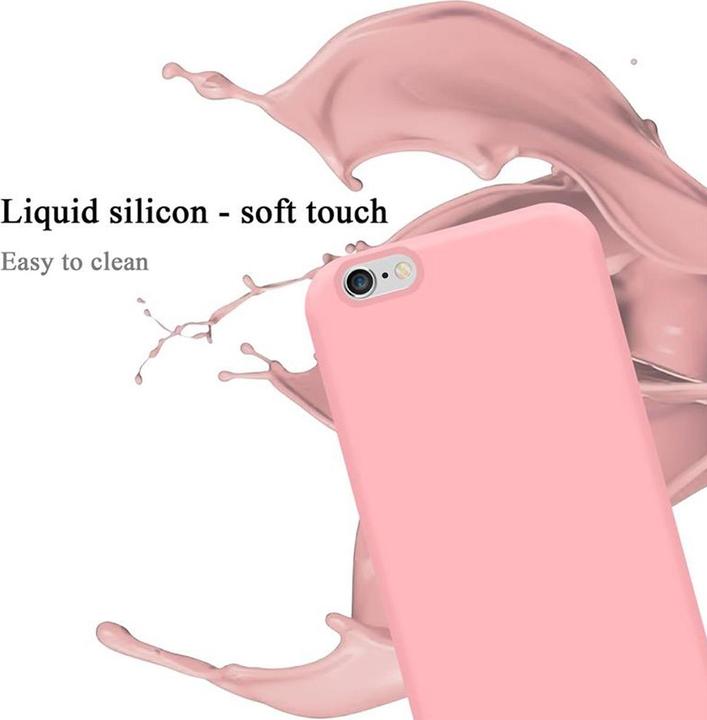 Actual product image Cadorabo TPU Liquid Silicone Case Cover (Apple iPhone 6)