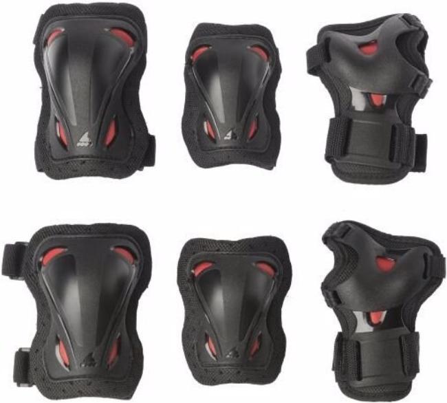 Actual product image Rollerblade skate gear (XXS, Elbow protectors, Wrist protectors, Knee pad, Unique specimen)