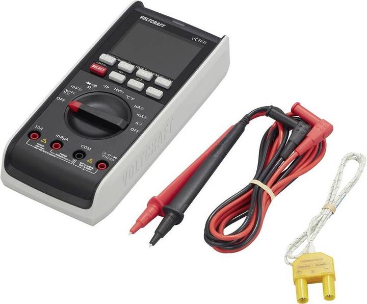 Actual product image Voltcraft VC891 Hand-held multimeter digital data logger CAT III 1000 V, CAT IV 600 (CAT III 1000V, CAT IV 600V)