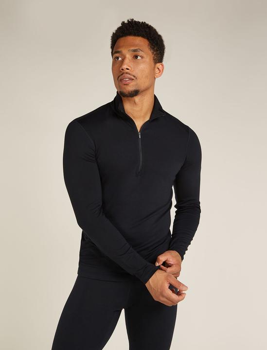 Image du produit Icebreaker Hommes Mérino Blend Core Heavyweight LS Half Zip (XXL)