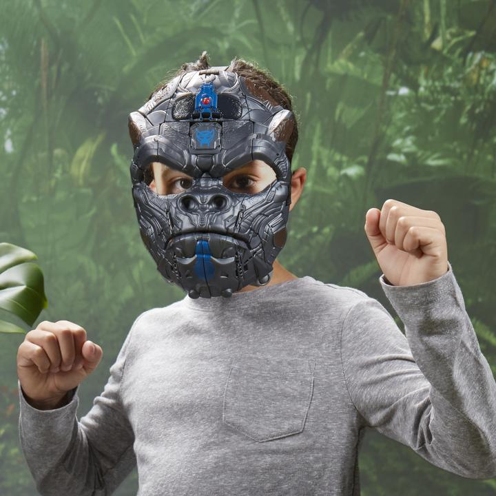 Immagine prodotto Transformers : L'ascesa delle bestie giocattolo, Optimus Primal, maschera da gioco di ruolo 2 in 1