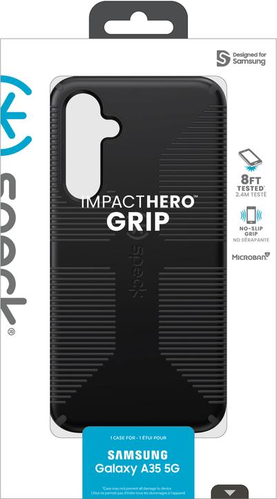 Immagine prodotto speck Impact Hero Grip Samsung Galaxy A35 Black (Samsung Galaxy A35)