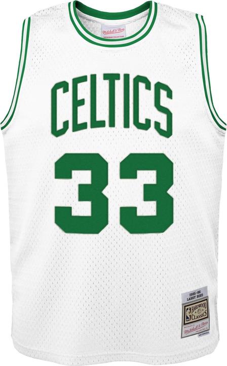 Actual product image Mitchell & Ness Swingman Kids Jersey Boston Celtics 85-86 Larry Bird - US8 (140, 146)