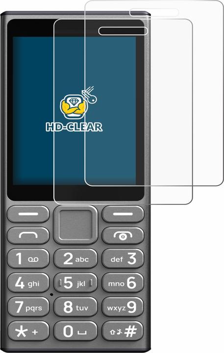 Productafbeelding BROTECT Schermbeschermer Clear (2 Stuk, Nokia 110 4G (2023))