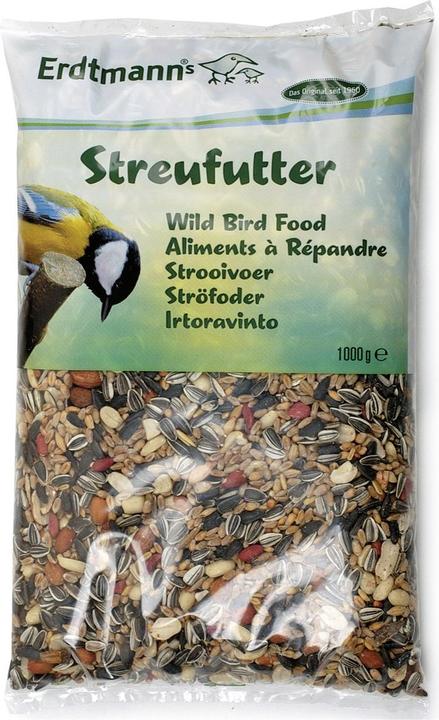 Erdtmann Cibo per uccelli/spazzatura 1000 g (1 x, 1 kg)