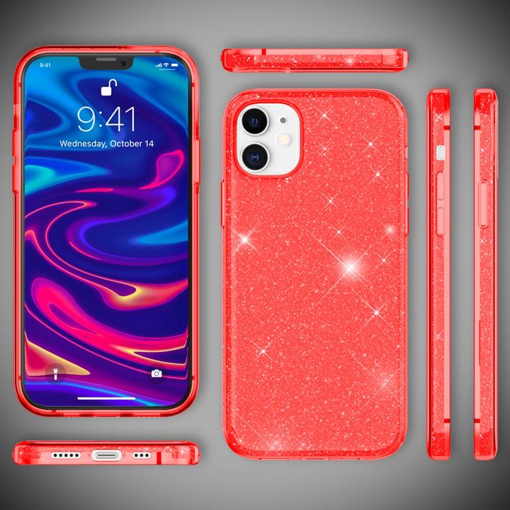 Produktbild Nalia Glitzer Handyhülle (Apple iPhone 12)