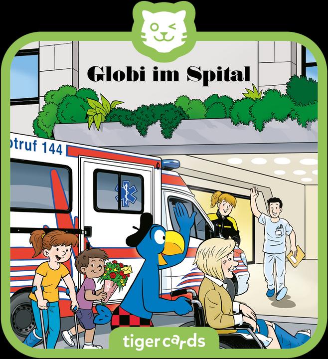 Actual product image Tigermedia Tigercard Globi episode 90: In the hospital (Swiss German)