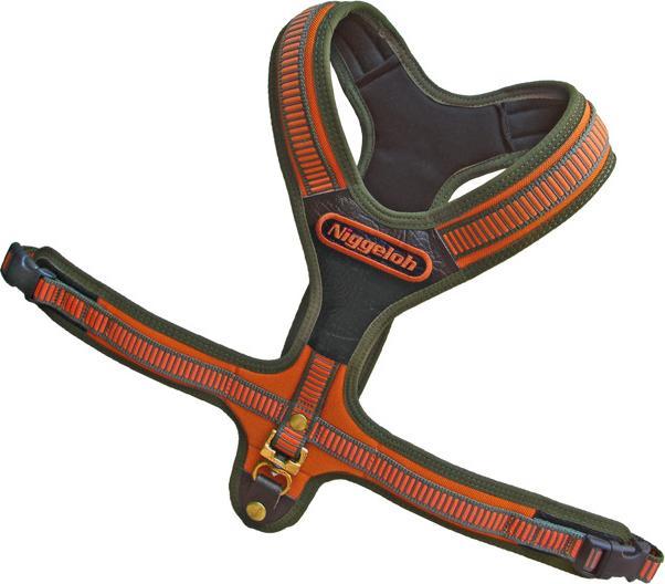 Immagine prodotto Niggeloh Segui il cablaggio (2) arancio-oliva M (M, Cane, Sport cane)