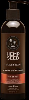 Immagine prodotto Earthly Body Hemp Seed Shave Cream Isle of You - 237 ml / 8 fl oz (237 ml)