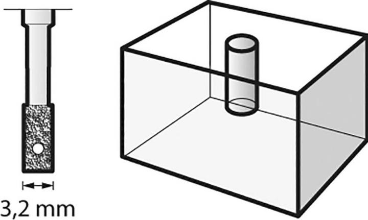 Immagine prodotto Dremel Punte diamantate per vetro (3,2 mm)