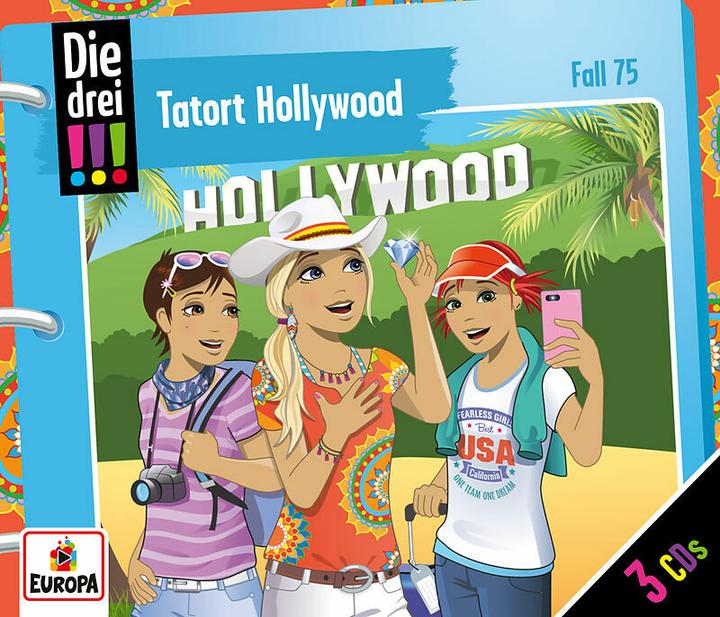 Image du produit Les trois!!! 75. Boîte de 3. Scène de crime à Hollywood (Allemand)