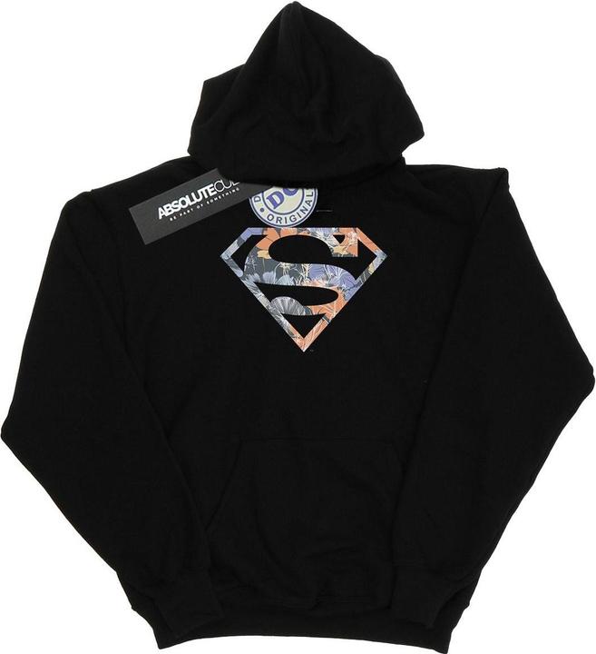 Produktbild Superman Floral Logo 2 Kapuzenpullover (L)