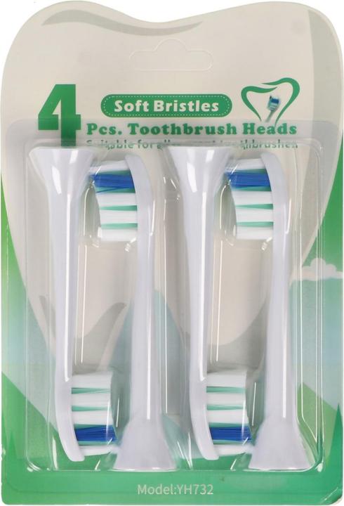 Immagine prodotto AccuCell Testina per spazzolino da denti a pulizia profonda per spazzolini elettrici Philips, 4 pezzi (4 x)