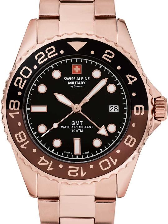 Produktbild Swiss Alpine Military 7052.1164 GMT Diver 42mm 10ATM (Analoguhr, 42 mm)