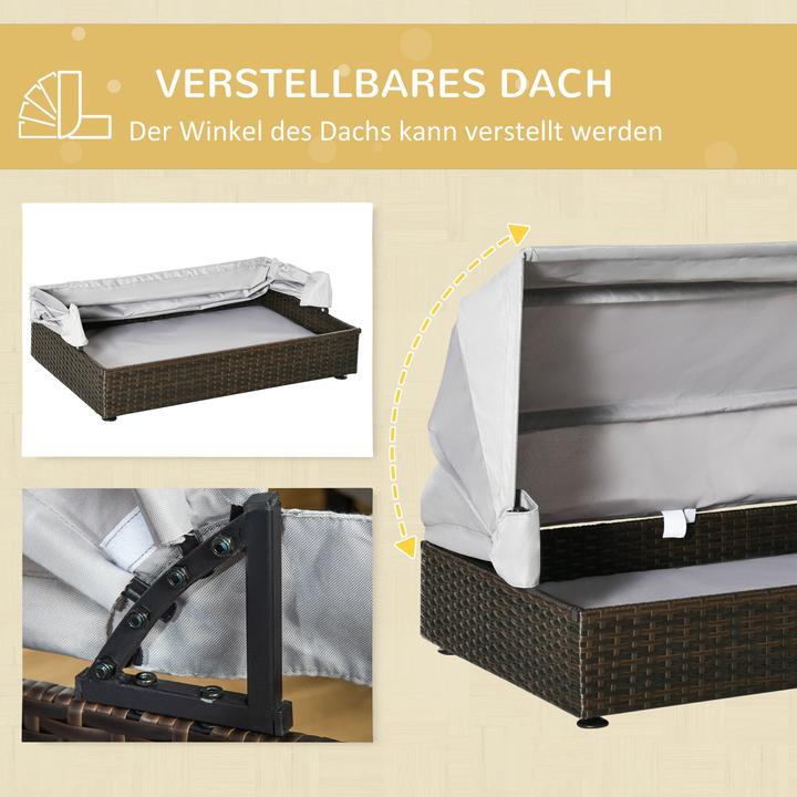 Image du produit PawHut Niche pour chien avec coussin (Niche pour chien)