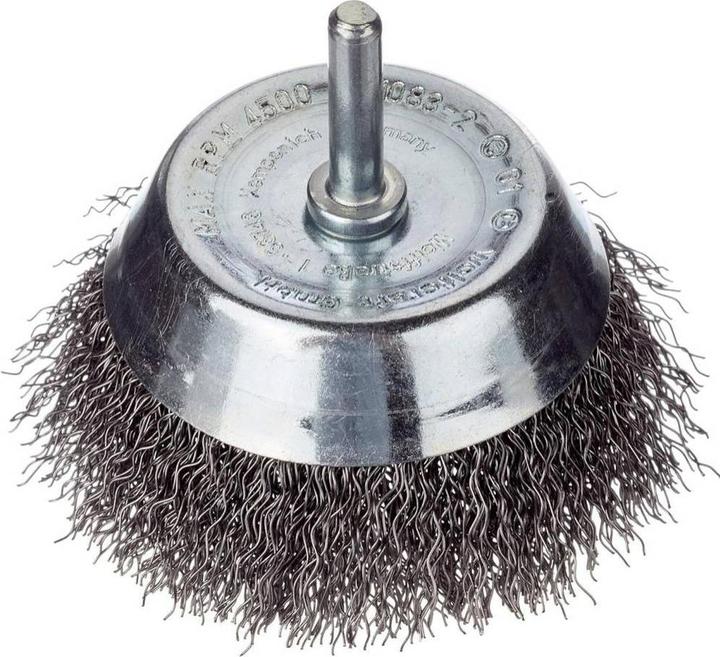 Produktbild wolfcraft wolfcraft 1 Stahldraht-Bürsten-Set 4-tlg., S=6mm