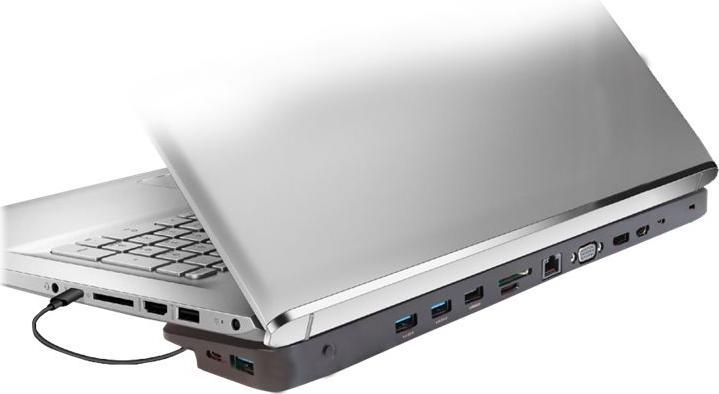 Actual product image Club 3D Triple Display Dynamic (Docking port (proprietary), 4 Ports)