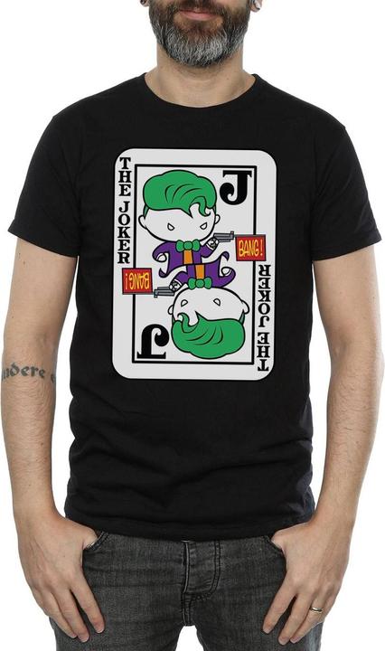 Image du produit - T-shirt CHIBI JOKER PLAYING CARD - Homme (XL)