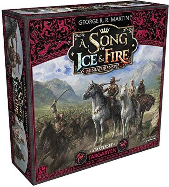 Produktbild Cmon CMND0123 - Targaryen Starterset - Grundspiel für: A Song of Ice & Fire, ab 14 Jahren (DE-Ausgabe) (Deutsch)