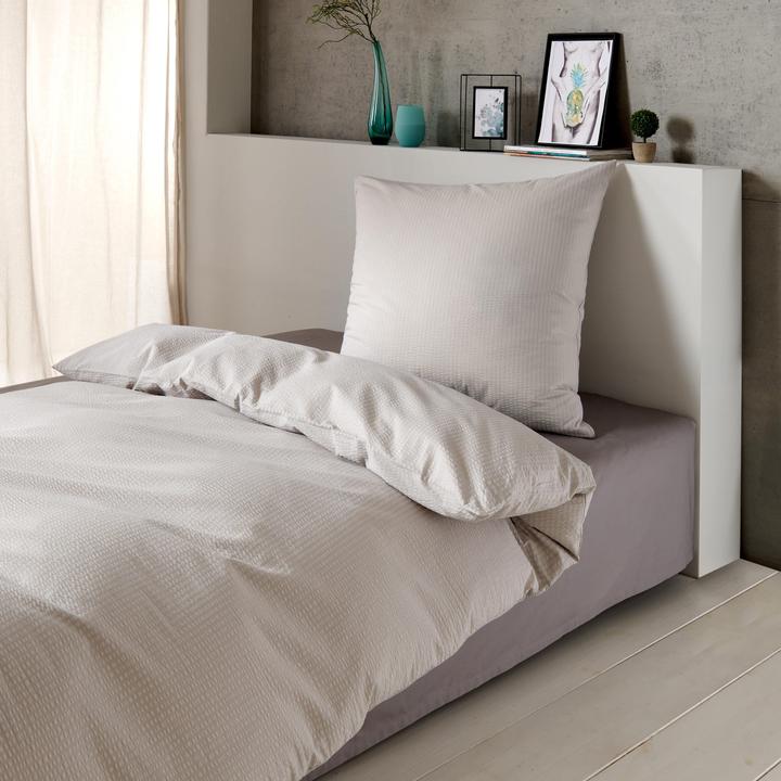 Actual product image Traumschlaf Baby Seersucker (Bedding set, 135x200 cm + 80x80 cm)