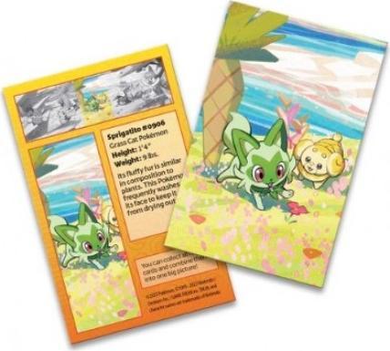 Actual product image Pokémon Mini Fin Paldea Friends (German, Booster Pack)